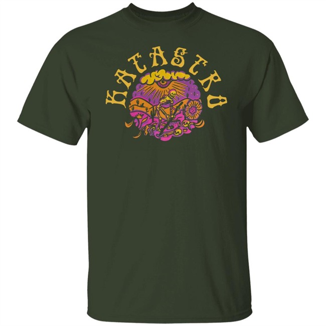 Katastro - Just Merch Katastro Skull River Tee Shirt Katastro - Just Merch Katastro Skull River Tee Shirt