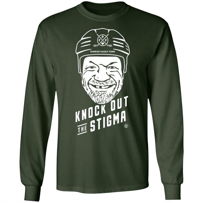 Sotastick Merch Knock Out The Stigma Parrish Family Fund Shirt Sotastick Merch Knock Out The Stigma Parrish Family Fund Shirt