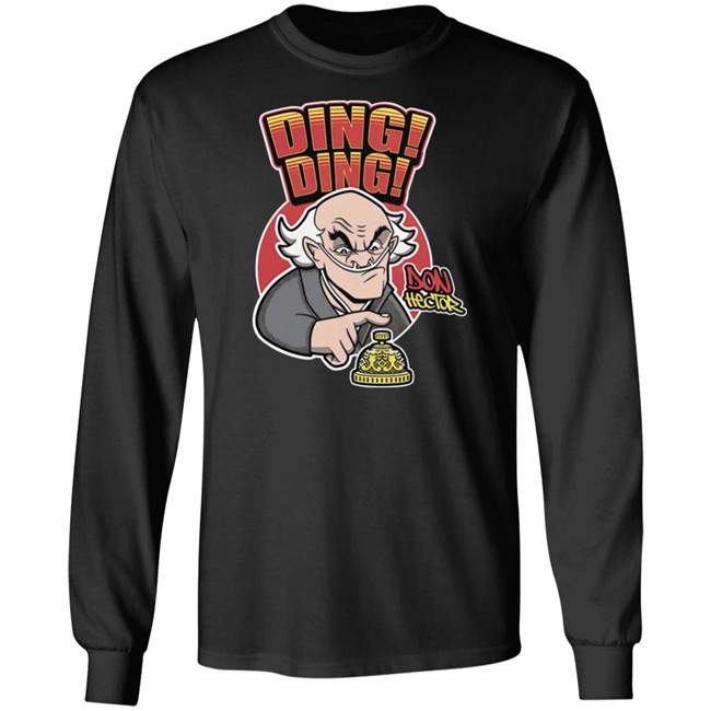 Breaking Bad Merch Don Hector Ding Ding Black T Shirt