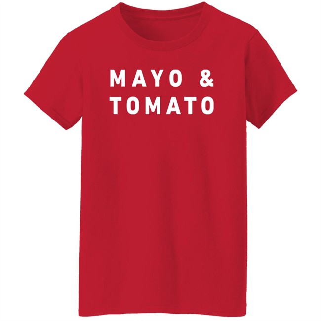 Mayo & Tomato Tee Shirt Souther Cotton Merch Heavenlygrandpa Mayo & Tomato Tee Shirt Souther Cotton Merch Heavenlygrandpa
