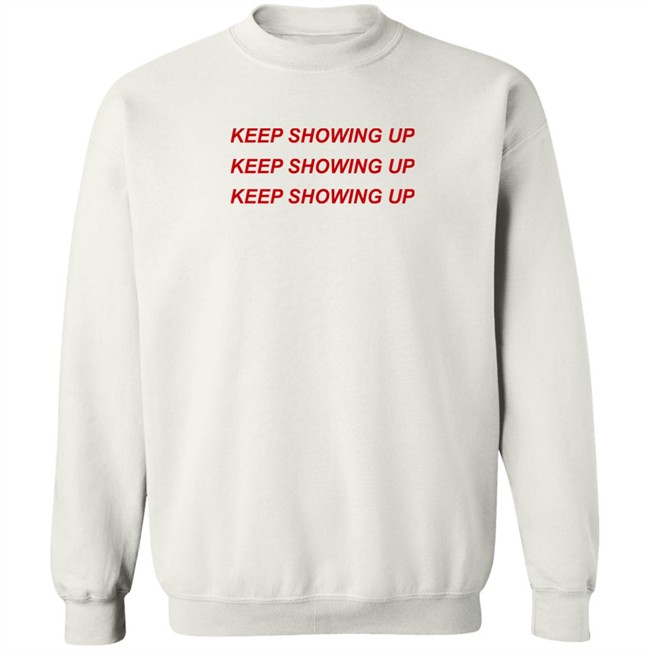 Keep Showing Up Hoodie Rachel Bonnetta Keep Showing Up Hoodie Rachel Bonnetta