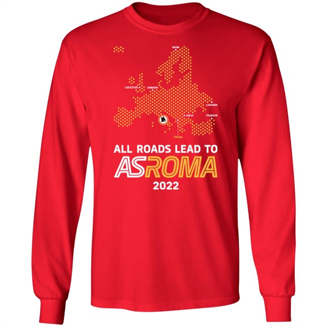 As Roma Merchandise All Roads Lead To As Roma 2022 Shirts Roma'nın Şampiyonluk T Shirts As Roma Merchandise All Roads Lead To As Roma 2022 Shirts Roma'nın Şampiyonluk T Shirts