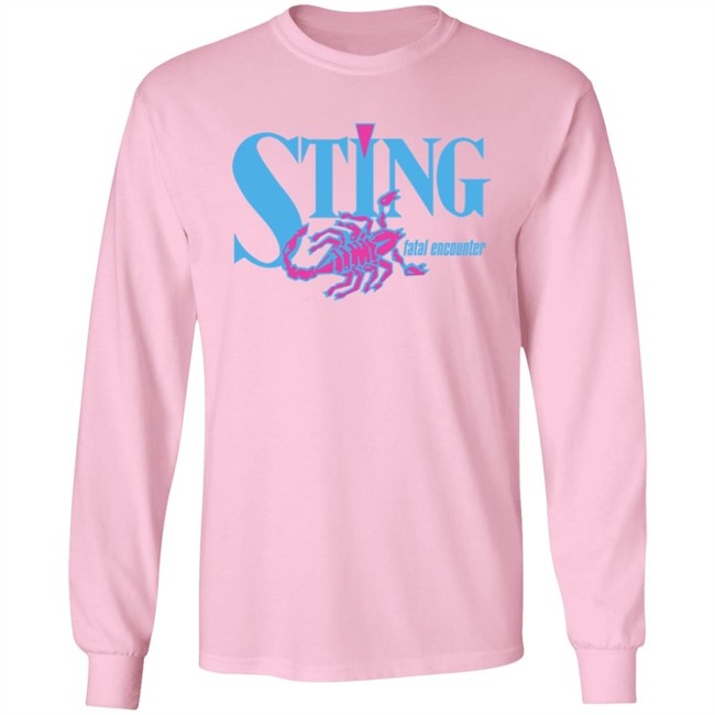 Wrassle Shop Sting Fatal Encounter Shirt WCW Worldwide Wrassle Shop Sting Fatal Encounter Shirt WCW Worldwide