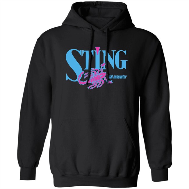 Wrassle Shop Sting Fatal Encounter Shirt WCW Worldwide Wrassle Shop Sting Fatal Encounter Shirt WCW Worldwide