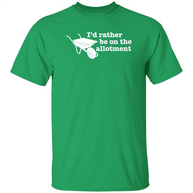 Jeremy Corbyn I'd Rather Be On The Allotment Shirt Tommy Corbyn
