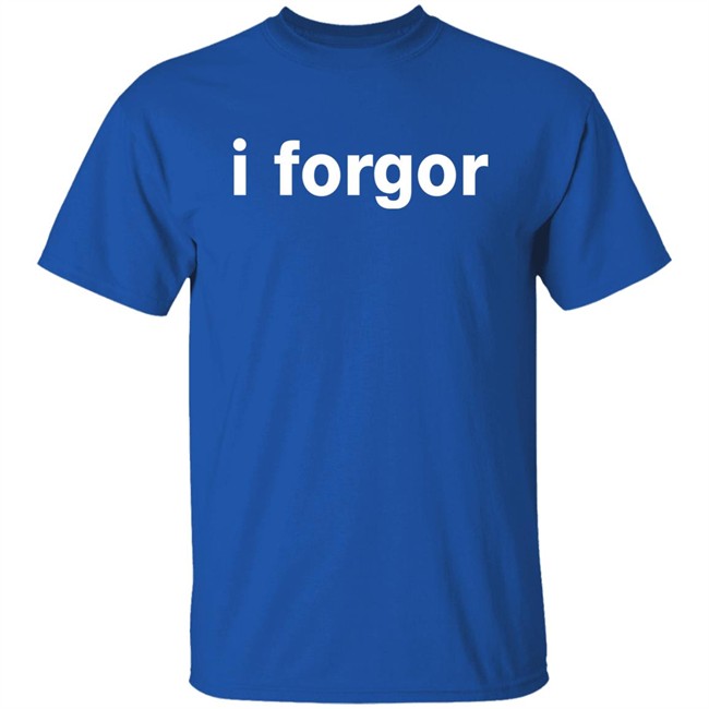 Littlesiha I Forgor T Shirt Littlesiha I Forgor T Shirt
