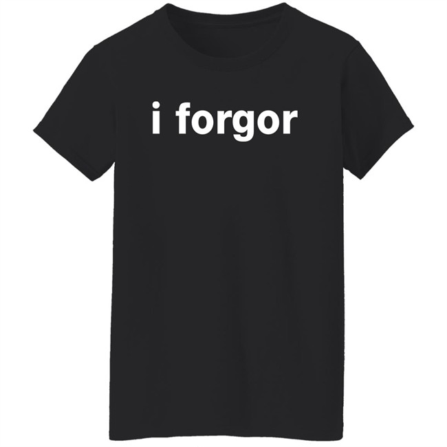 Littlesiha I Forgor T Shirt Littlesiha I Forgor T Shirt