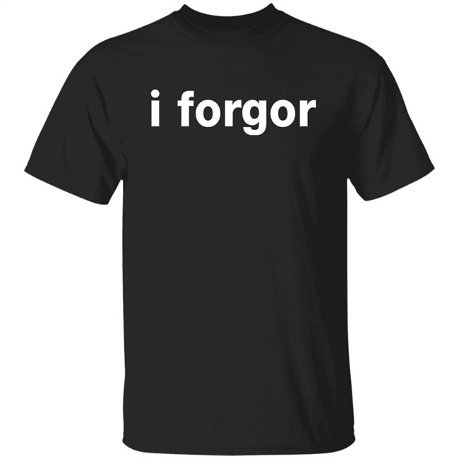 Littlesiha I Forgor T Shirt Littlesiha I Forgor T Shirt