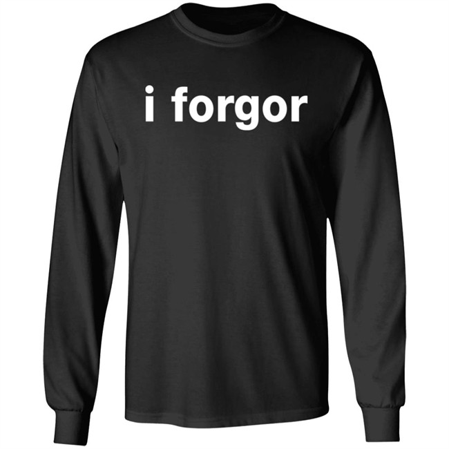 Littlesiha I Forgor T Shirt Littlesiha I Forgor T Shirt