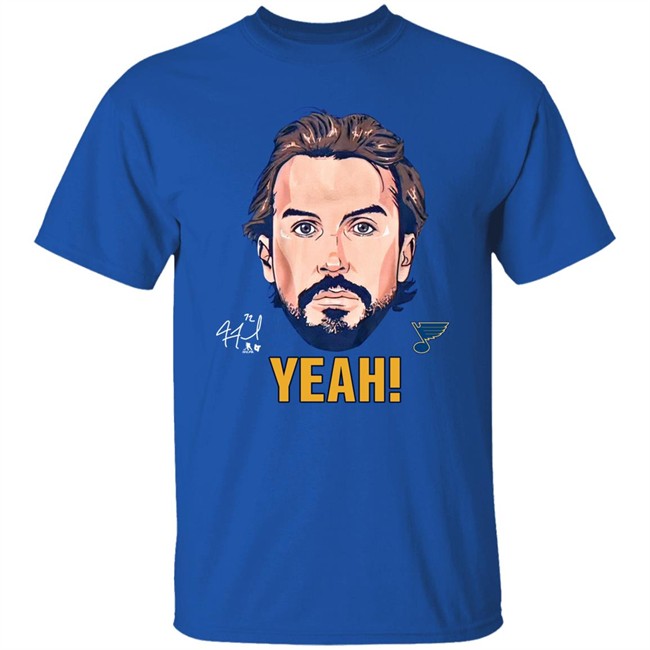 St. Louis Blues Stl Authentics Merch Justin Faulk Yeah Shirt