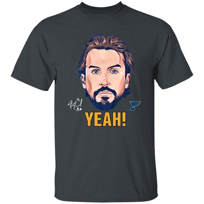 St. Louis Blues Justin Faulk Yeah Shirt Stl Authentics Merch Justin Faulk Yeah Shirt Stl Authentics Merch St. Louis Blues