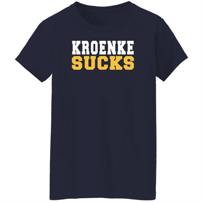 Kroenke Sucks Structured Tee Shir Arch Apparel Kroenke Sucks Structured Tee Shirt Arch Apparel