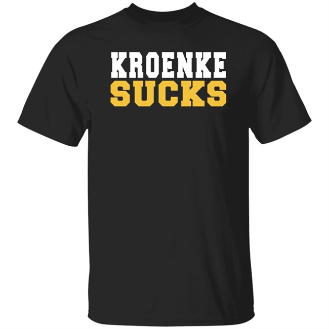 Kroenke Sucks Structured Tee Shir Arch Apparel Kroenke Sucks Structured Tee Shirt Arch Apparel