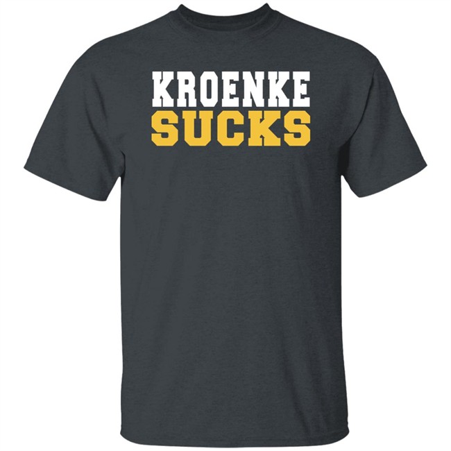 Kroenke Sucks Structured Tee Shir Arch Apparel Kroenke Sucks Structured Tee Shirt Arch Apparel
