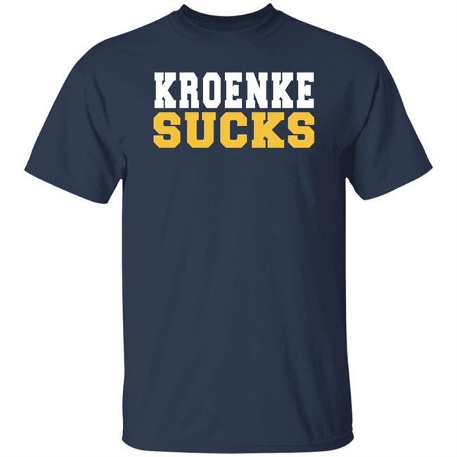 Kroenke Sucks Structured Tee Shirt Arch Apparel