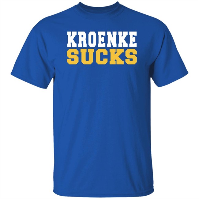 Kroenke Sucks Structured Tee Shir Arch Apparel Kroenke Sucks Structured Tee Shirt Arch Apparel