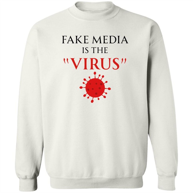 Ron Filipkowski Shirts Fake Media Is The Virus Shirt