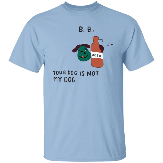 Bode New York Merch Your Dog Is Not My Dog Crewneck Sweatshirt