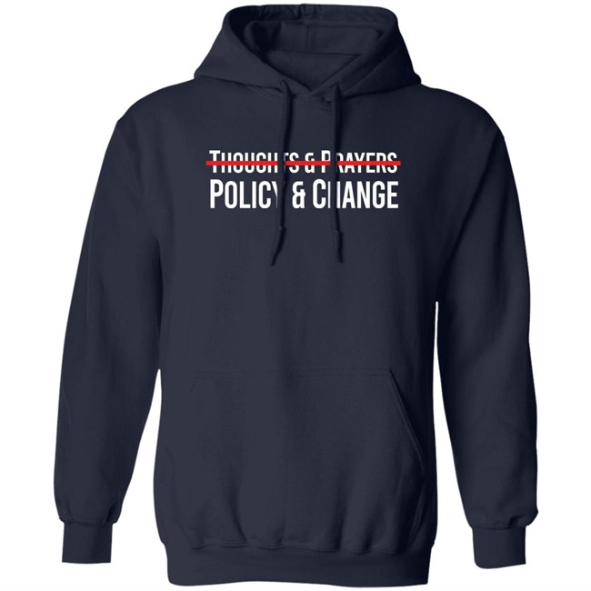 Thoughts & Prayers Policy & Change Shirt Meena Bewtra