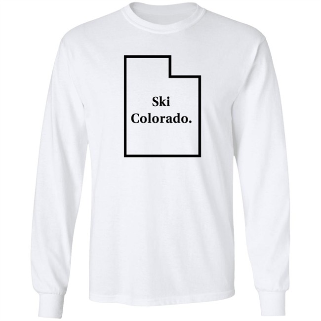 Bonfire Shop Ski Colorado 2.0 Shirt Wasatch Snow Forecast Wasatch Snow Forecast Ski Colorado 2.0 Shirt Bonfire Shop
