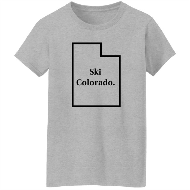 Bonfire Shop Ski Colorado 2.0 Shirt Wasatch Snow Forecast Bonfire Shop Wasatch Snow Forecast Ski Colorado 2.0 Shirt