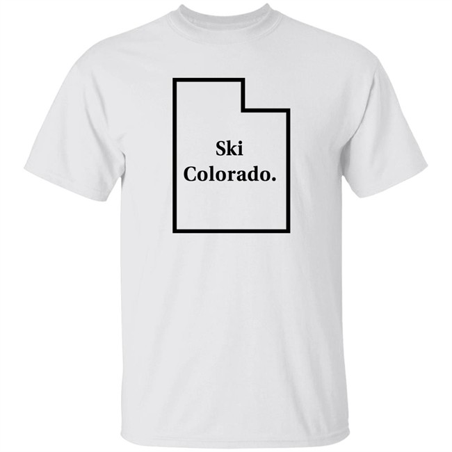 Bonfire Shop Ski Colorado 2.0 Shirt Wasatch Snow Forecast Bonfire Shop Ski Colorado 2.0 Shirt Wasatch Snow Forecast