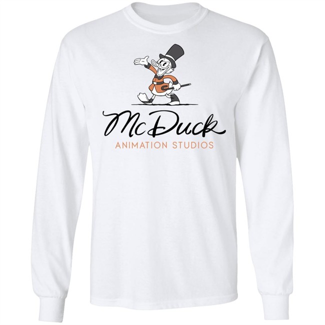 Jeremiah Alcorn Mc Duck Animation Studios Shirt Mc Duck Animation Studios Shirt Jeremiah Alcorn