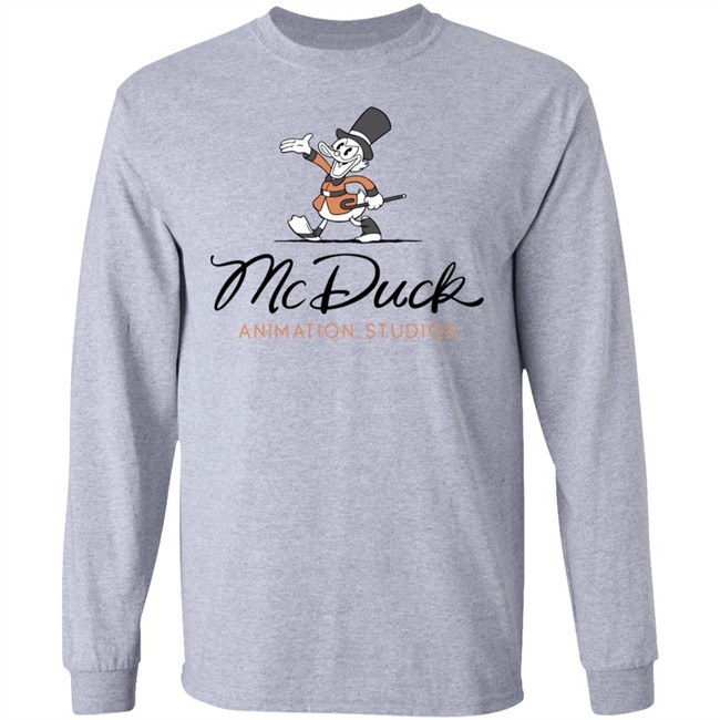Jeremiah Alcorn Mc Duck Animation Studios Shirt Mc Duck Animation Studios Shirt Jeremiah Alcorn