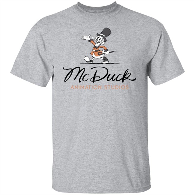 Jeremiah Alcorn Mc Duck Animation Studios Shirt Mc Duck Animation Studios Shirt Jeremiah Alcorn