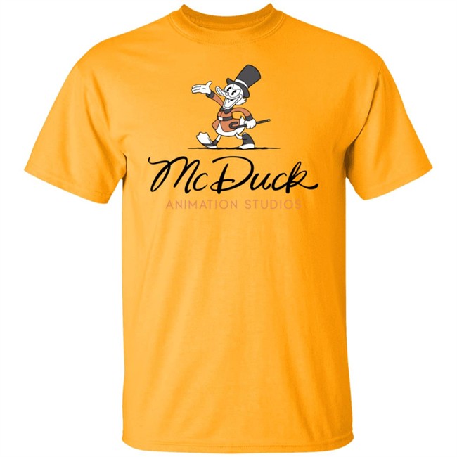 Jeremiah Alcorn Mc Duck Animation Studios Shirt Mc Duck Animation Studios Shirt Jeremiah Alcorn