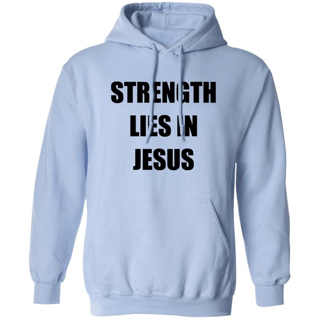 David Alaba Los Blancos Live Strength Lies In Jesus Shirt