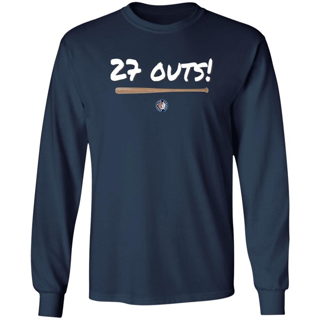 Jomboy Media Shop 27 Outs Pinstripe Strong Shirt 27 Outs Pinstripe Strong Shirt Jomboy Media Shop