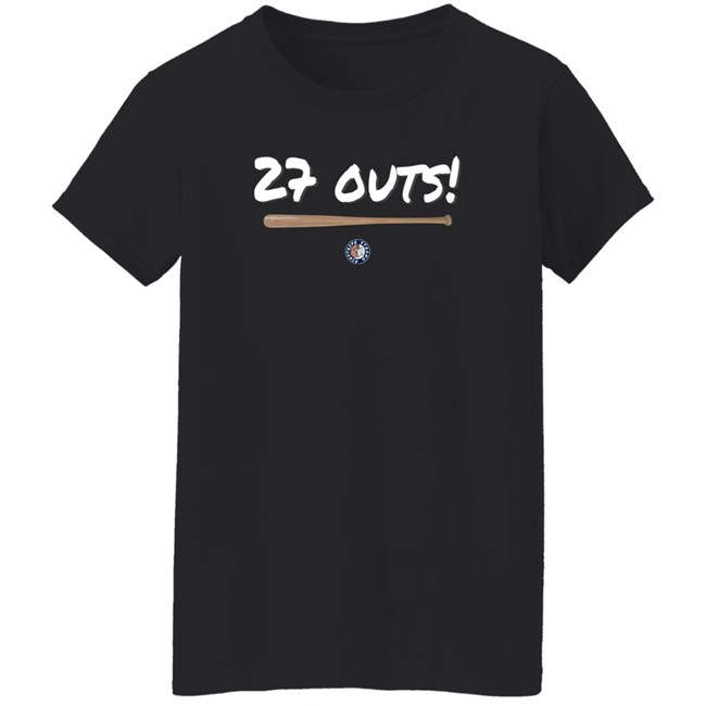 Jomboy Media Shop 27 Outs Pinstripe Strong Shirt Jomboy Media Shop 27 Outs Pinstripe Strong Shirt