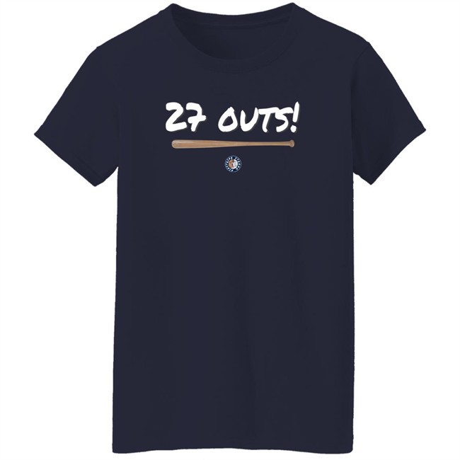 Jomboy Media Shop 27 Outs Pinstripe Strong Shirt Jomboy Media Shop 27 Outs Pinstripe Strong Shirt