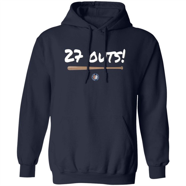 Jomboy Media Shop 27 Outs Pinstripe Strong Shirt Jomboy Media Shop 27 Outs Pinstripe Strong Shirt
