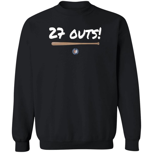 Jomboy Media Shop 27 Outs Pinstripe Strong Shirt Jomboy Media Shop 27 Outs Pinstripe Strong Shirt