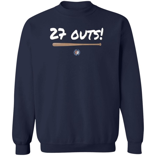 Jomboy Media Shop 27 Outs Pinstripe Strong Shirt Jomboy Media Shop 27 Outs Pinstripe Strong Shirt