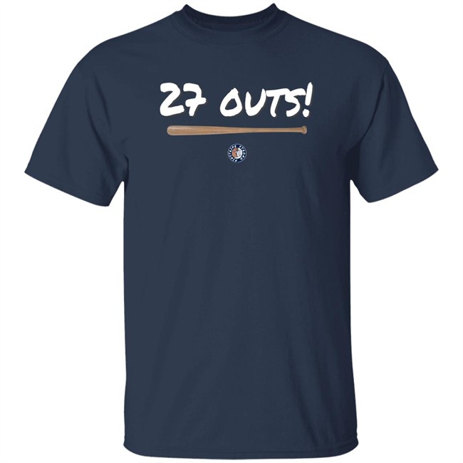 Jomboy Media Shop 27 Outs Pinstripe Strong Shirt 27 Outs Pinstripe Strong Shirt Jomboy Media Shop
