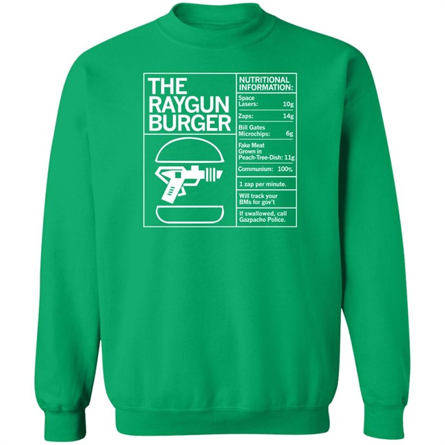 Raygun Merch Marjorie Taylor Greene The Raygun Burger Nutritional Information Gazpacho Police Peach Tree Dish Shirt