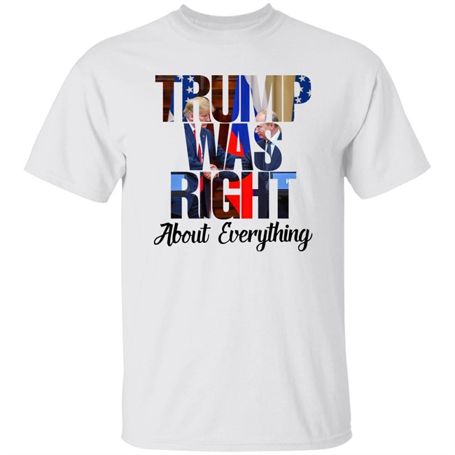 Trump Putin Doug Trump Was Right About Everything Shirt