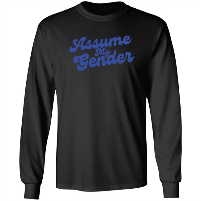 Yanky Pollak Assume My Gender Shirt Rebel News Store Yanky Pollak Assume My Gender Shirt Rebel News Store