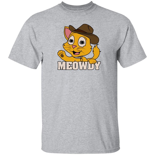 Meowdy T Shirt Leigh Mcnasty Merch