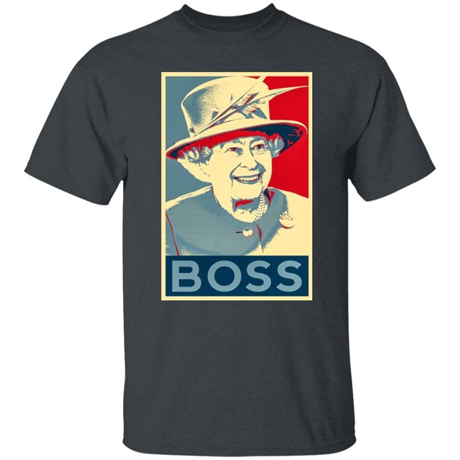 Boss Queen Elizabeth Ii T Shirt Platinum Jubilee Platinum Jubilee Boss Queen Elizabeth Ii T Shirt