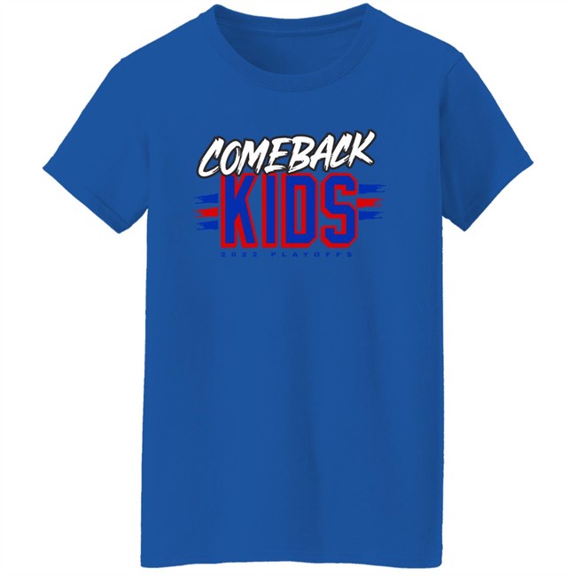 We Bleed Blue NYC Merch Store Comeback Kids 2022 Playoffs Shirt We Bleed Blue NYC Merch Store Comeback Kids 2022 Playoffs Shirt