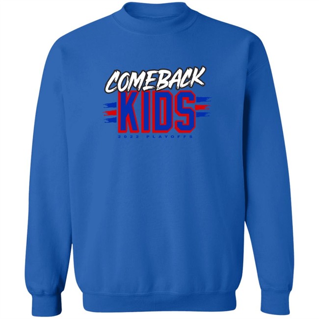 We Bleed Blue NYC Merch Store Comeback Kids 2022 Playoffs Shirt Comeback Kids 2022 Playoffs Shirt We Bleed Blue NYC Merch Store