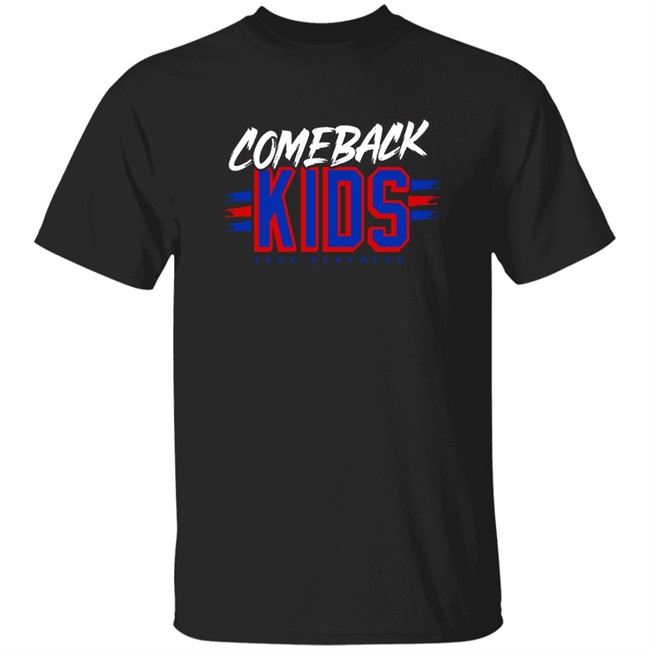 We Bleed Blue NYC Merch Store Comeback Kids 2022 Playoffs Shirt Comeback Kids 2022 Playoffs Shirt We Bleed Blue NYC Merch Store