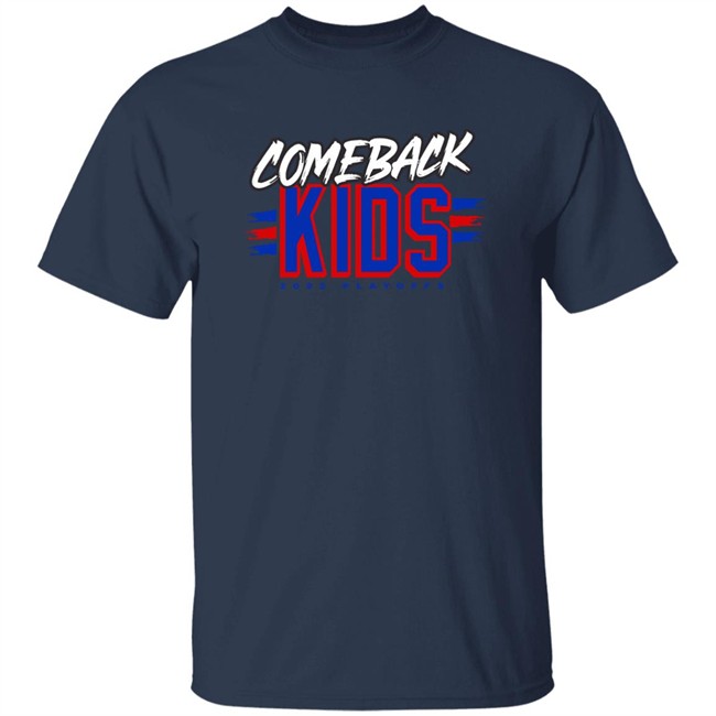 We Bleed Blue NYC Merch Store Comeback Kids 2022 Playoffs Shirt Comeback Kids 2022 Playoffs Shirt We Bleed Blue NYC Merch Store
