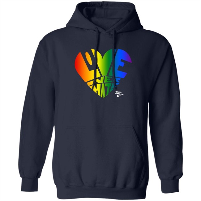 Mimi’S Fresh Tees Merch Pride Love Over Hate Shirt Baonpdx Portland Thorns Fc Baonpdx Portland Thorns Fc Mimi’S Fresh Tees Merch Pride Love Over Hate Shirt