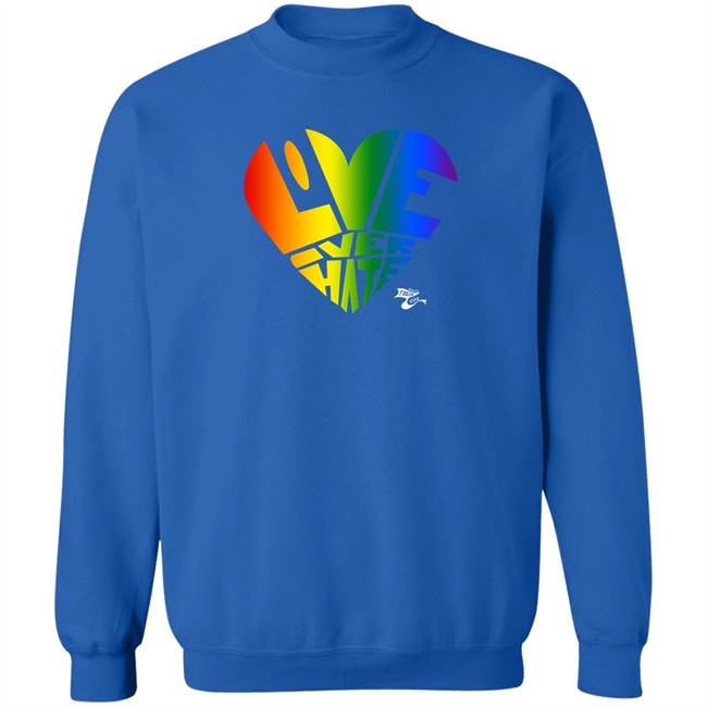 Mimi’S Fresh Tees Merch Pride Love Over Hate Shirt Baonpdx Portland Thorns Fc Baonpdx Portland Thorns Fc Pride Love Over Hate Shirt Mimi’S Fresh Tees Merch