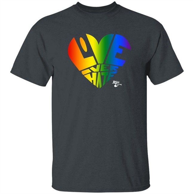 Mimi’S Fresh Tees Merch Pride Love Over Hate Shirt Baonpdx Portland Thorns Fc Pride Love Over Hate Shirt Baonpdx Portland Thorns Fc Mimi’S Fresh Tees Merch